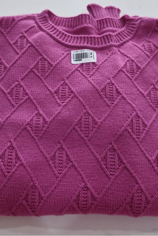 BLUSA TURIN MANGA TRABALHADA - Pink